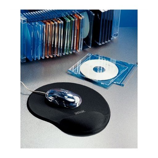 Egéralátét, géltöltésű, ESSELTE "Fashion", fekete