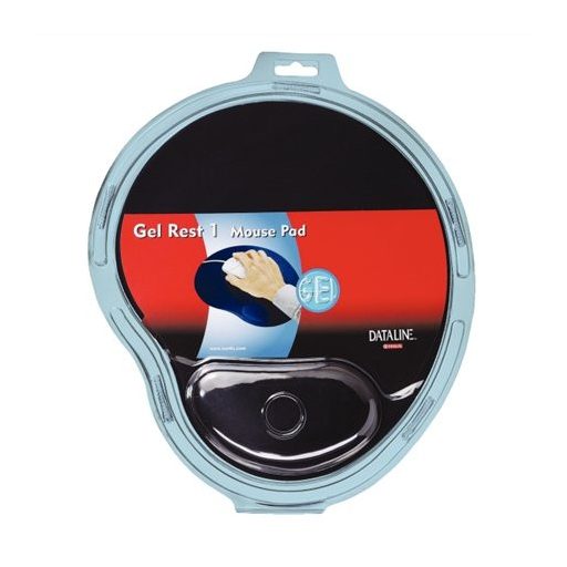 Egéralátét, géltöltésű, ESSELTE "Fashion", fekete