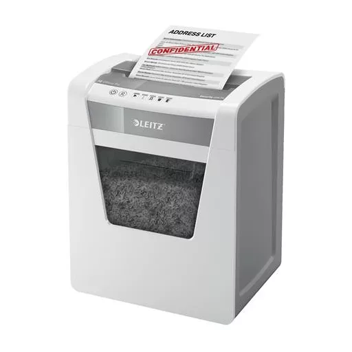 Iratmegsemmisítő, konfetti, 15 lap, LEITZ, "IQ Office P4 "