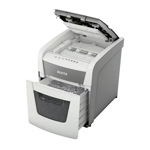Iratmegsemmisítő, konfetti, 50 lap, LEITZ "IQ AutoFeed SmallOffice 50 P4 Pro"