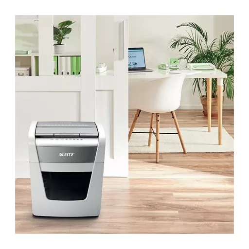 Iratmegsemmisítő, konfetti, 50 lap, LEITZ "IQ AutoFeed SmallOffice 50 P4 Pro"