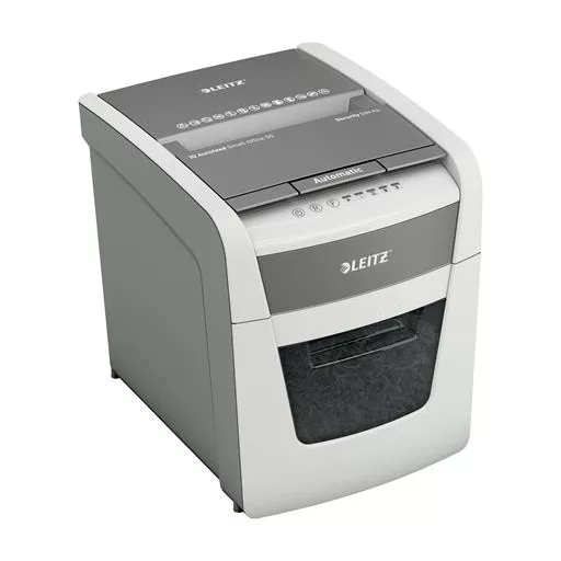 Iratmegsemmisítő, konfetti, 50 lap, LEITZ "IQ AutoFeed SmallOffice 50 P4 Pro"