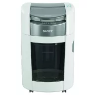   Iratmegsemmisítő, mikrokonfetti, 200 lap, LEITZ "IQ OptiMax Autofeed Small Office 200 P5"