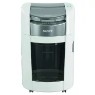   Iratmegsemmisítő, konfetti, 200 lap, LEITZ "IQ OptiMax Autofeed Small Office 200 P4"
