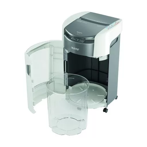 Iratmegsemmisítő, konfetti, 300 lap, LEITZ "IQ OptiMax Autofeed Office 300 P4"