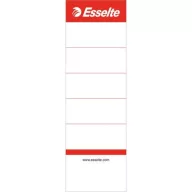   Cserecímke, iratrendezőhöz, kétoldalas, 50x158 mm, ESSELTE, fehér