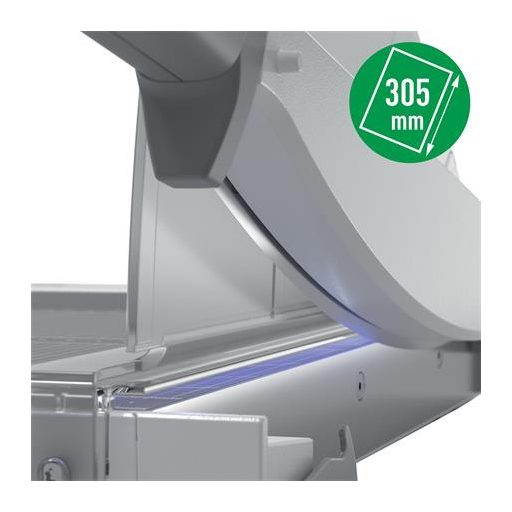 Vágógép, karos, A4, 10 lap, LEITZ "Precision Home Office A4"