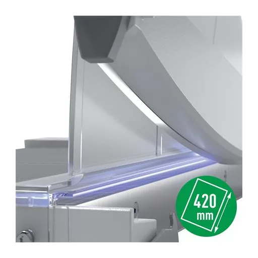 Vágógép, karos, A3, 10 lap, LEITZ "Precision Home Office"
