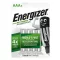 Tölthető elem, AAA mikro, 4x700 mAh, ENERGIZER "Power Plus"
