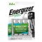 Tölthető elem, AA ceruza, 4x2300 mAh, előtöltött, ENERGIZER "Extreme"