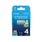 Tölthető elem, AAA mikro, 4x800 mAh Ni-MH, PANASONIC "Eneloop"