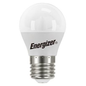   LED izzó, E27, golf gömb, 4,9W (40W), 470lm, 3000K, ENERGIZER