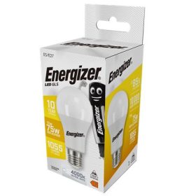   LED izzó, E27, normál gömb, 11,1W (75W), 1055lm, 4000K, ENERGIZER