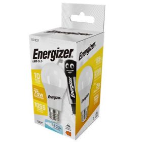   LED izzó, E27, normál gömb, 11,1W (75W), 1055lm, 6500K, ENERGIZER