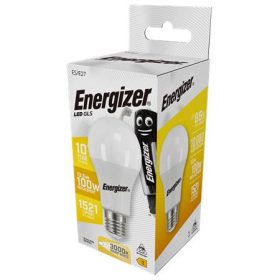   LED izzó, E27, normál gömb, 13,8W (100W), 1521lm, 3000K, ENERGIZER