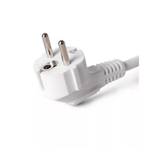 Elosztósor, 4 aljzat, 1,5 m, USB, kapcsolóval, ENTAC, fehér