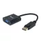 Adapter, DisplayPort-VGA átalakító, EQUIP