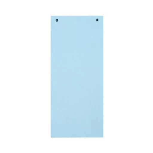 Elválasztó csÍk, karton, 105x240 mm, EXACOMPTA, világoskék
