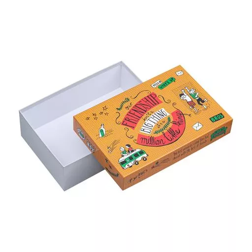 Ajándékdoboz, 24x36x12 cm, EXACOMPTA, barátság