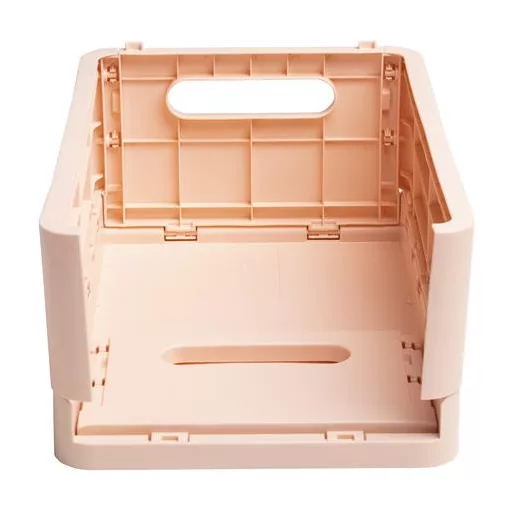 Tárolódoboz, A5+, összecsukható, EXACOMPTA "Skandi", nude