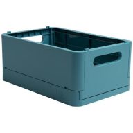   Tárolódoboz, A5+, összecsukható, EXACOMPTA "Skandi", nyugodt kék