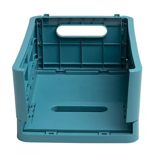 Tárolódoboz, A5+, összecsukható, EXACOMPTA "Skandi", nyugodt kék