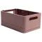 Tárolódoboz, A5+, összecsukható, EXACOMPTA "Skandi", rózsaszín