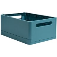   Tárolódoboz, A4+, összecsukható, EXACOMPTA "Skandi", nyugodt kék