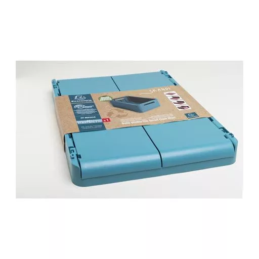 Tárolódoboz, A4+, összecsukható, EXACOMPTA "Skandi", nyugodt kék