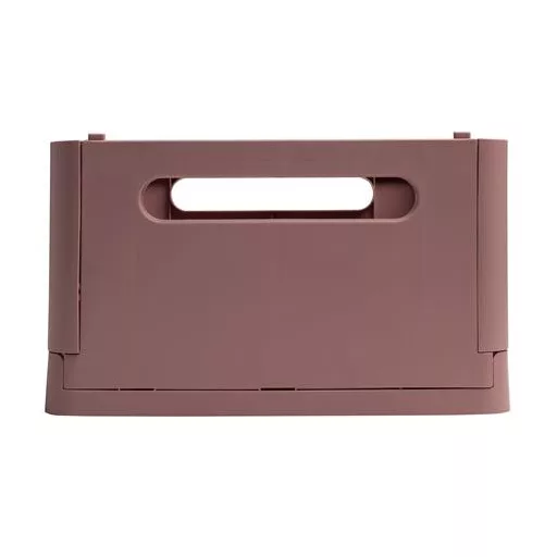 Tárolódoboz, A4+, összecsukható, EXACOMPTA "Skandi", rózsaszín