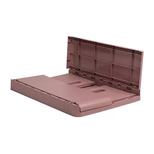 Tárolódoboz, A4+, összecsukható, EXACOMPTA "Skandi", rózsaszín