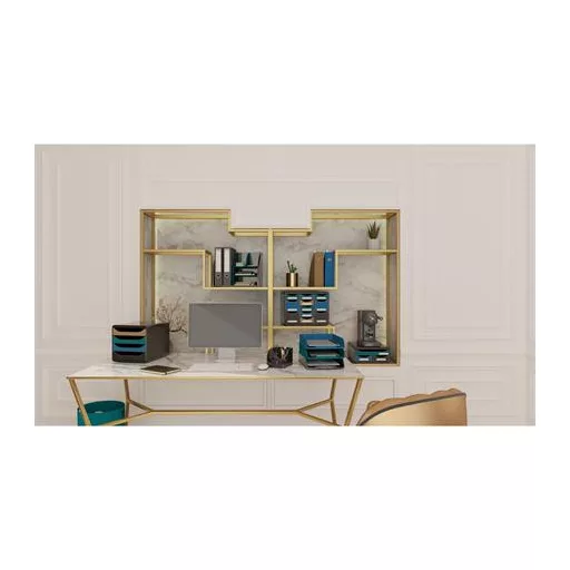 Irattároló, műanyag, 4 fiókos, EXACOMPTA "Big-Box Neo Deco"