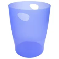   Papírkosár, 15 l, PP, EXACOMPTA "Linicolor", jégkék