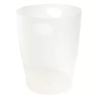   Papírkosár, 15 l, PP, EXACOMPTA "Office", matt fehér