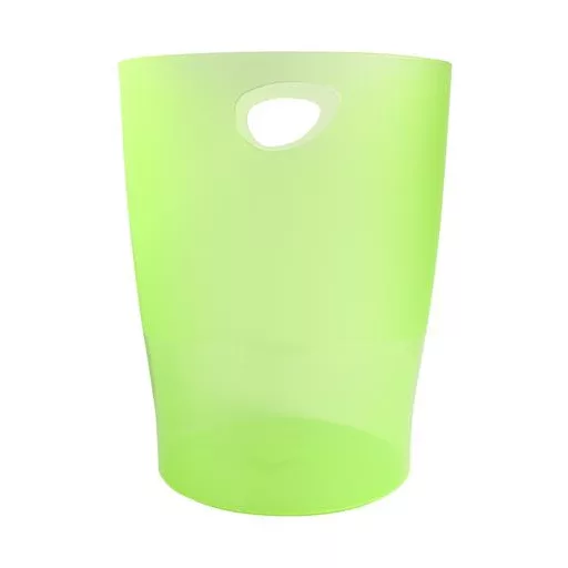 Papírkosár, 15 l, PP, EXACOMPTA "Linicolor", almazöld