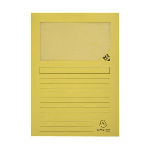 Mappa, ablakos, karton, EXACOMPTA "Forever®", vegyes színek