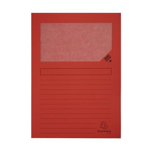 Mappa, ablakos, karton, EXACOMPTA "Forever®", vegyes színek