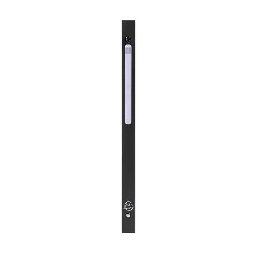 Gyűrűs könyv, 4 gyűrű, 20 mm, A4, PP, címkével, EXACOMPTA, fekete