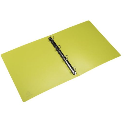 Gyűrűs könyv, 4 gyűrű, 40 mm, A4+, PP, EXACOMPTA "Pop'Nco", vegyes színek