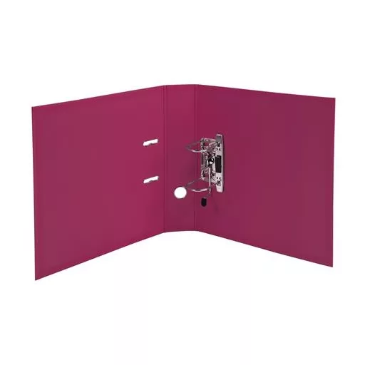 Iratrendező, 70 mm, A4, PVC, EXACOMPTA, fuxia