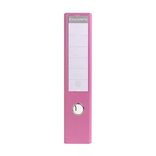 Iratrendező, 70 mm, A4, PVC, EXACOMPTA, pink