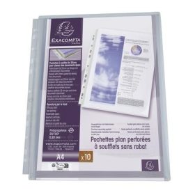 Katalógustartó genotherm, lefűzhető, A4, PP, EXACOMPTA