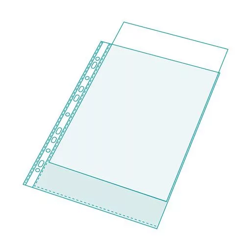 Katalógustartó genotherm, lefűzhető, A4, PP, EXACOMPTA