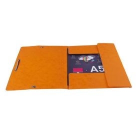 Gumis mappa, prespán, A5, EXACOMPTA, vegyes színek