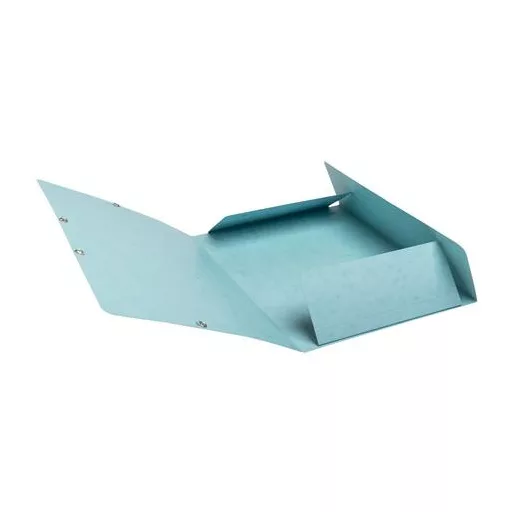 Gumis mappa, prespán, A4, EXACOMPTA "Skandi", jégkék