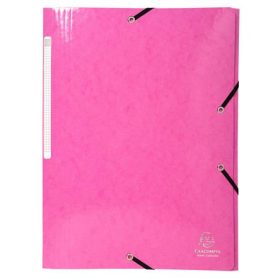   Gumis, mappa, karton, A4, EXACOMPTA "Iderama", pink