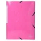 Gumis, mappa, karton, A4, EXACOMPTA "Iderama", pink