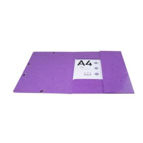   Gumis, mappa, karton, A4, EXACOMPTA "Iderama", lila