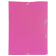 Gumis mappa, PP, A4, EXACOMPTA "Opak", fukszia