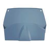   Fali rendszerező, 1 rekeszes, fekvő, 38,2x28,9x7,2 cm, EXACOMPTA "Autentik", kékesszürke